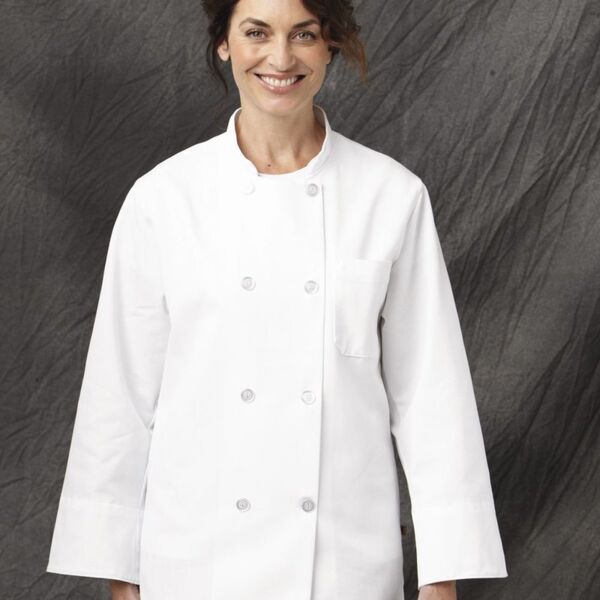 Eight Pearl Button Chef Coat Thumbnail